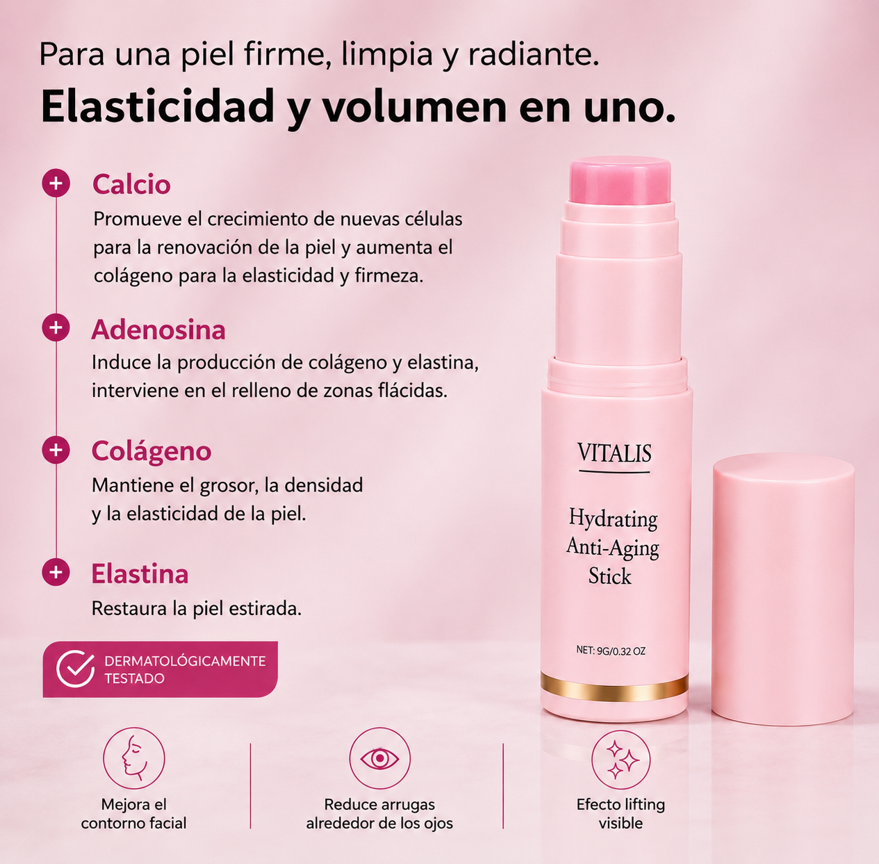 Vitalis Bálsamo Antiarrugas Hidratante- Piel mas firme y joven desde las primeras aplicaciones